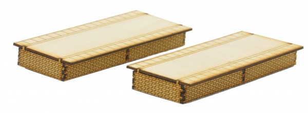 TT-PS001 Double Sided Platform Twin pack TT:120 Gauge Laser Cut Kit